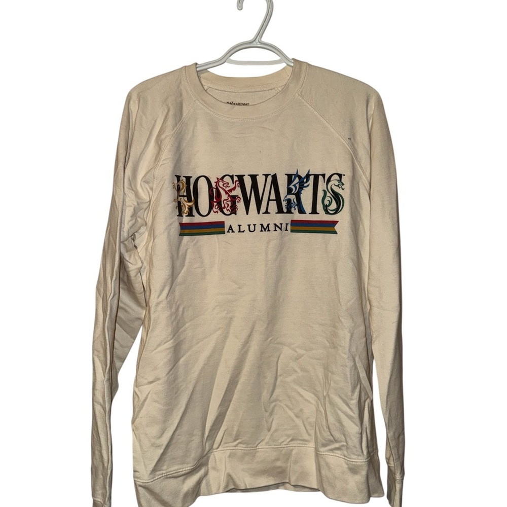 Warner Bros. Harry Potter Alumni Cream Sweatshirt